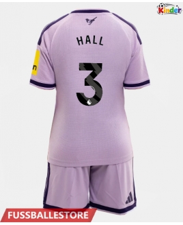 Günstige Newcastle United Lewis Hall #3 3rd trikot Kinder 2026-27 Kurzarm (+ Kurze Hosen)